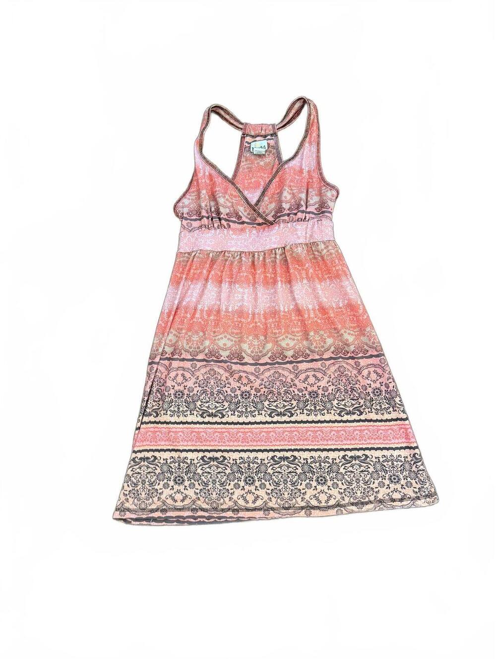 Mudd Sleeveless Patterned Summer Dress Size Medium